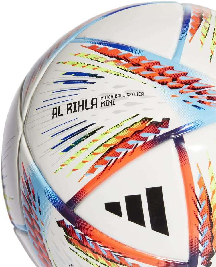 Adidas Unisex Adult Fifa World Cup Qatar Al Rihla Mini Soccer Ball